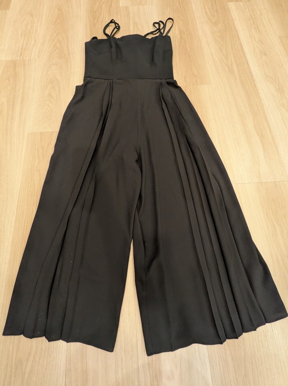 Shoshanna Black Jumpsuit With Double Straps Size 8